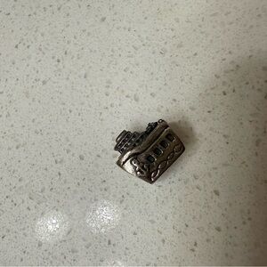 Silver Cruise Ship Charm